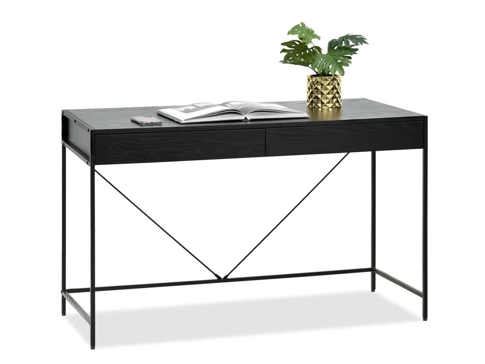 Biurko minimalistyczne UNIF - czarny