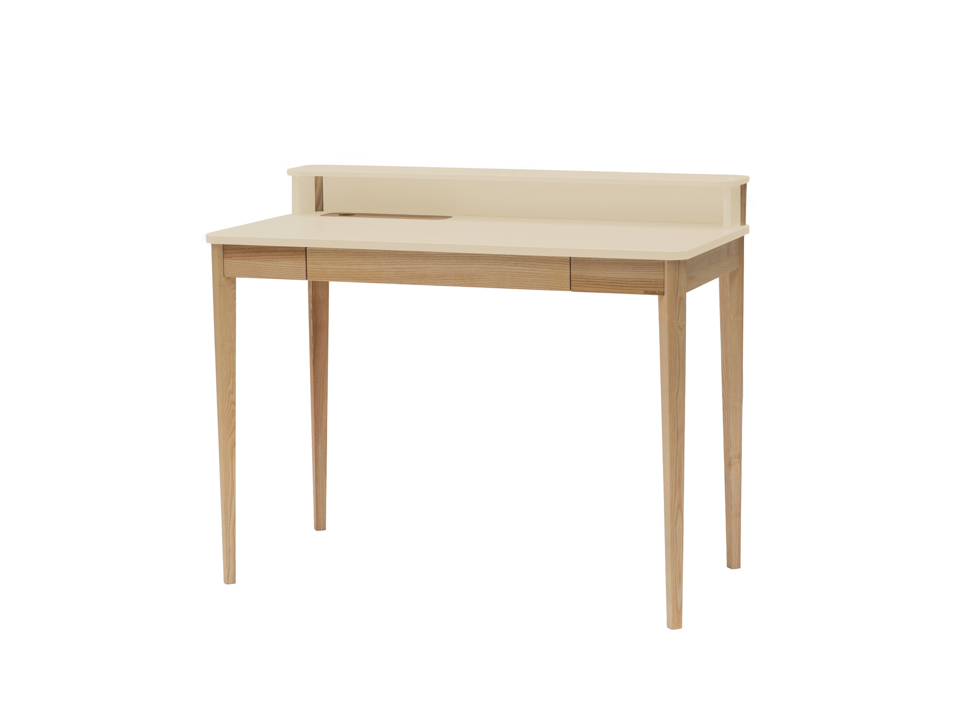 Biurko ASHME 110x56x75 cm - wapienny
