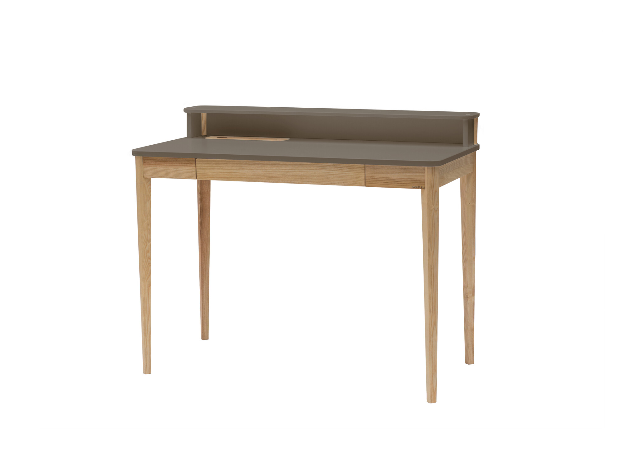 Biurko ASHME 110x56x75 cm - bobrza glina