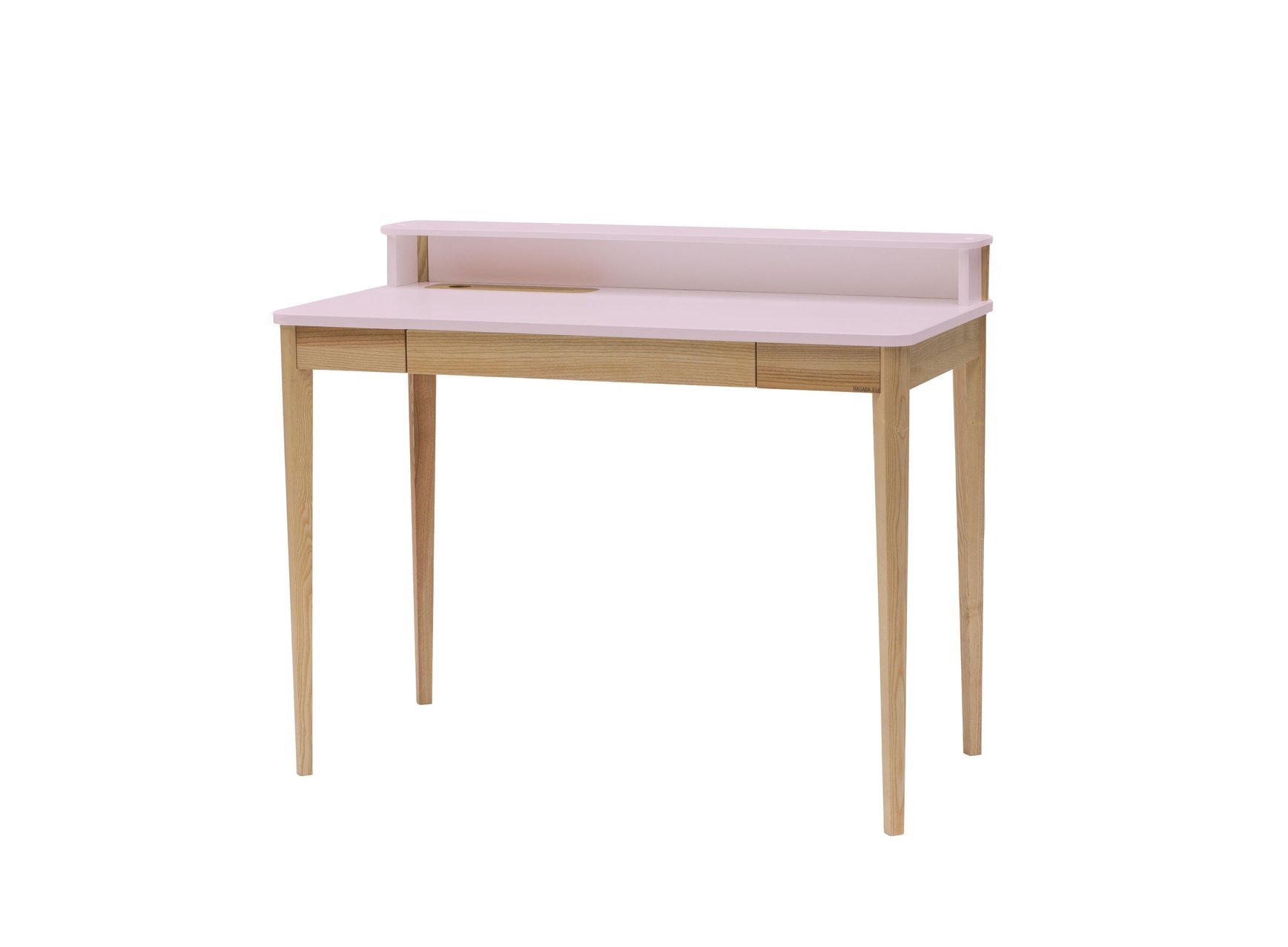 Biurko ASHME 110x56x75 cm - różowy