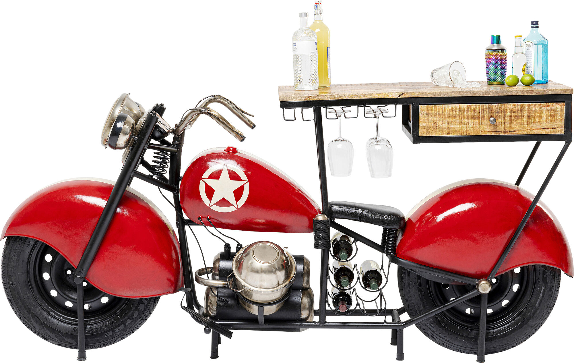 Barek MOTORBIKE - czerwony